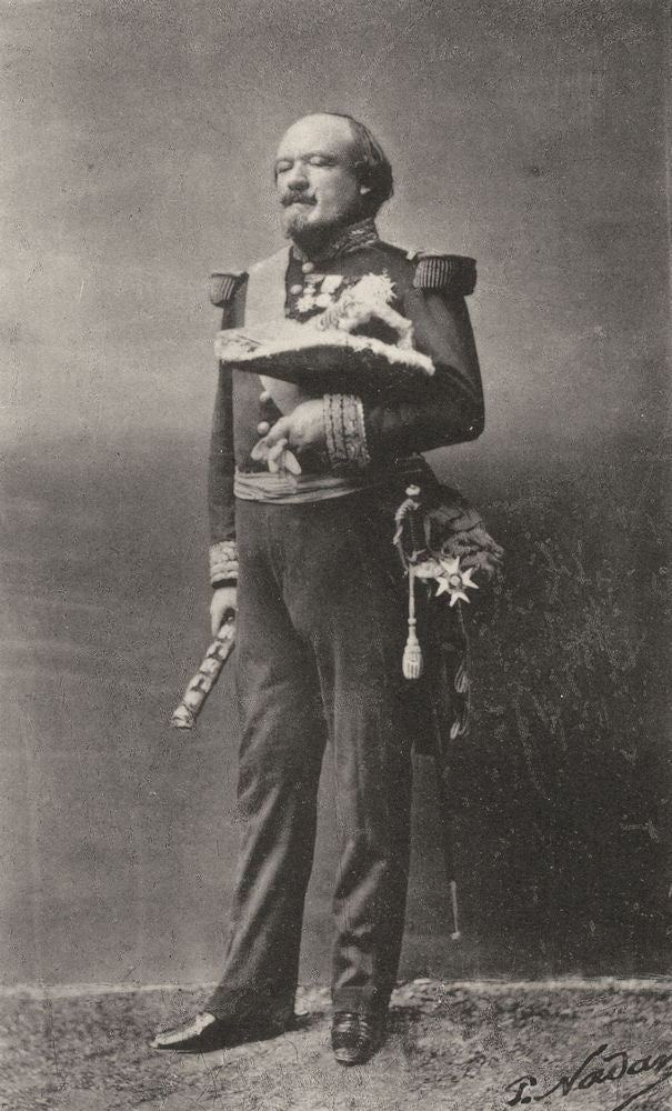 MILITARIA. Portrait of Maréchal Marshal Canrobert, c.1865 1935 old print